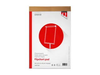 Flipoverpapier Quantore 65x95cm recycled 74 Gram - 1