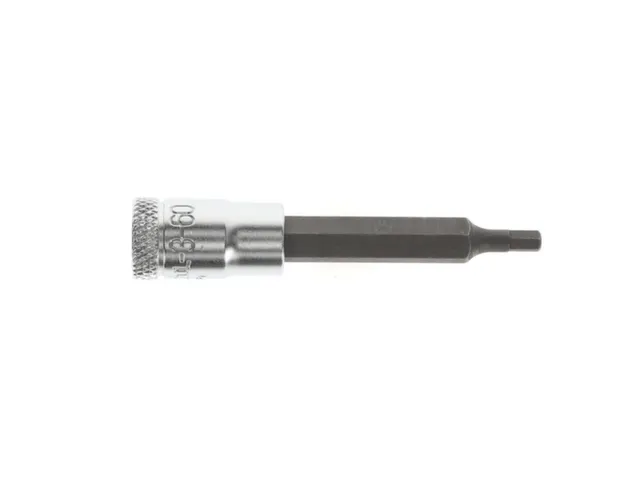 IN 20 L 3-60 Schroevendraaierbit 1/4 inch lange binnenzeskant 3mm