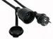 Rubber Verlengkabel Met Krimpkous 3g2.5 25 M Penaarde IP44
