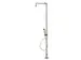 Douche d'urgence/oculaire 1 tête d'aspersion amovible inox