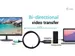USB-C DisplayPort Bi-Directional Cable Adapter 8K/30Hz 150cm