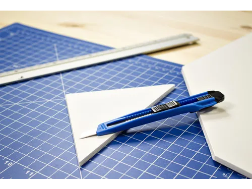 Snijmes Westcott Office 9mm Met Kunststof Houder Blauw