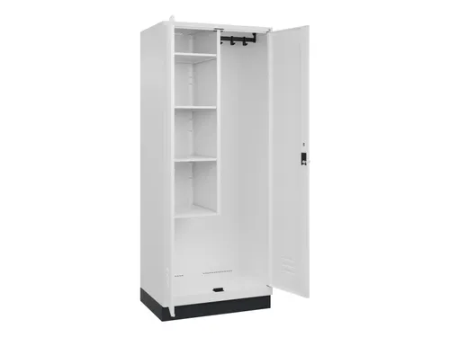 schoonmaakkast,HxBxD 1950x800x500mm,links 4vakken