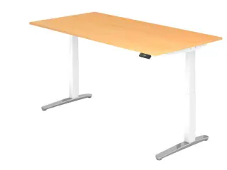 Elektrisch in hgte vst. zit-sta-bureau,HxBxD 650-1290x2000x1000mm - 1