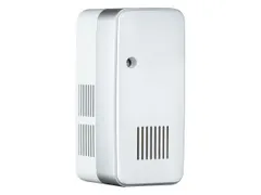 Luchtverfrisser kunststof wit/zilver