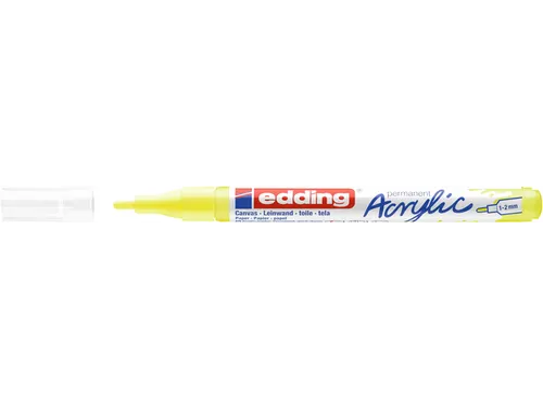 Acrylmarker edding e-5300 fijn neon geel