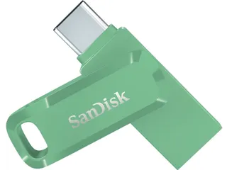 SanDisk Ultra Dual Drive Go USB 64GB USB flash drive USB Groen - 1