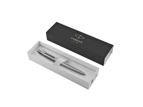 Balpen Parker Jotter XL Monochrome stainless steel medium Giftbox