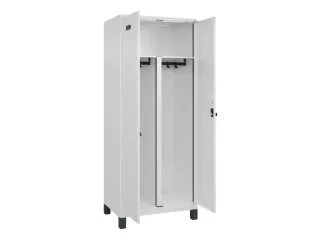 PBM-locker,HxBxD 1950x800x500mm,2vak,vak B 400mm,draaigrendel - 1