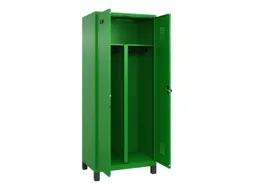 PBM-locker,HxBxD 1950x800x500mm,2vak,vak B 400mm,draaigrendel