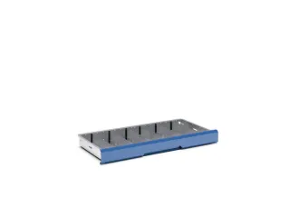 scheidings-/vakkenwanden,7vakken,v. front H 100/125mm - 1