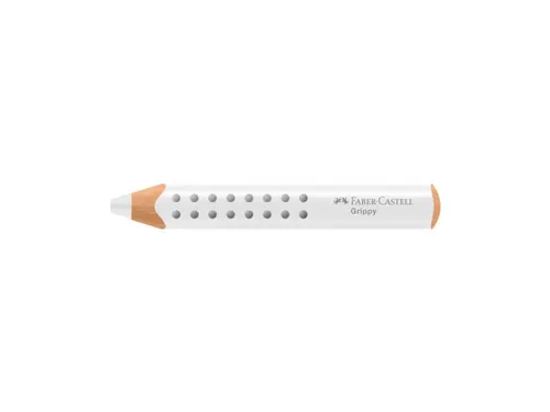 Kleurpotlood Faber-Castell Grippy XXL Jumbo Wit