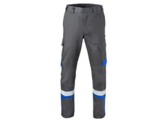 Havep 80340 werkbroek, grijs/korenblauw, maat 44, per stuk