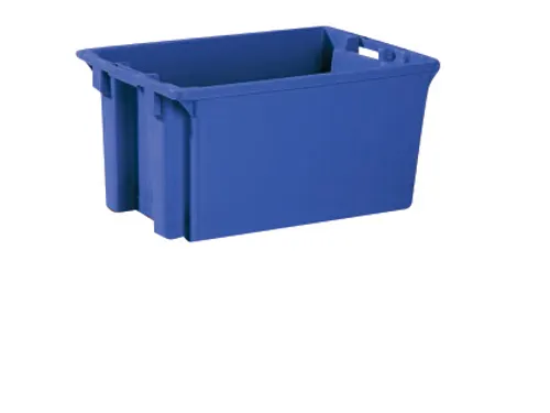 Draaistapelbak Pp 300x600x400mm 50l Blauw