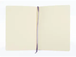 Schetsboek Kangaro A5 heather purple PU HC 80 vel 140gr roomwit met el - 3
