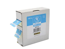 Voedseletiketten 86x33x89mm Aqualabel Melkvrij Dispenser