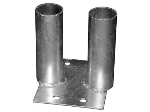 bodemplaat,v. mobiel hek,HxBxD 150x130x160mm,staal vuurverzinkt