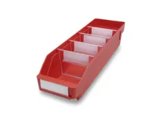 Stellingbakken Pp Hxbxd 95X120X400Mm Rood