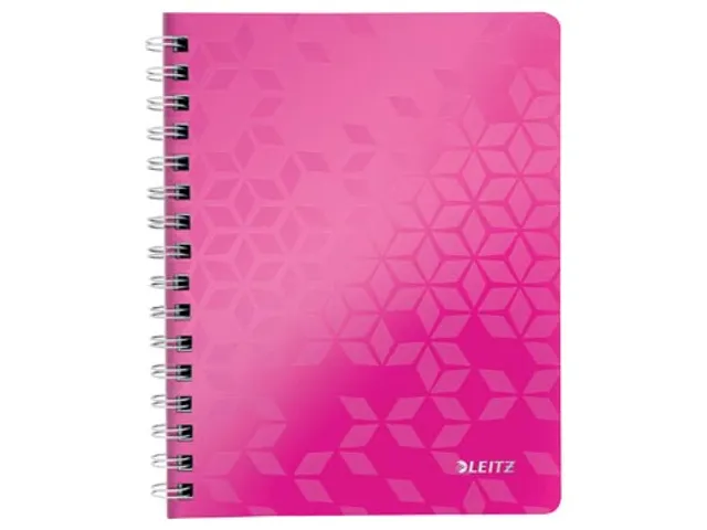 WOW schrift ft A4, geruit 5 mm, roze