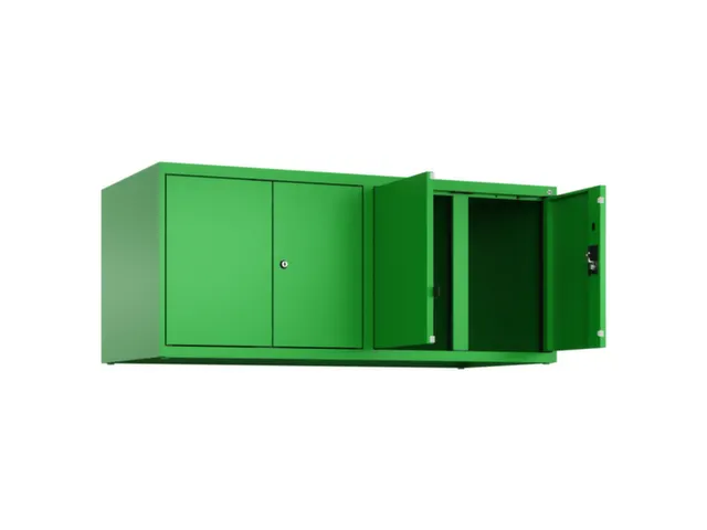 opzetkast,v. locker voor scheiding van kleding,4vak.,vak B 300mm