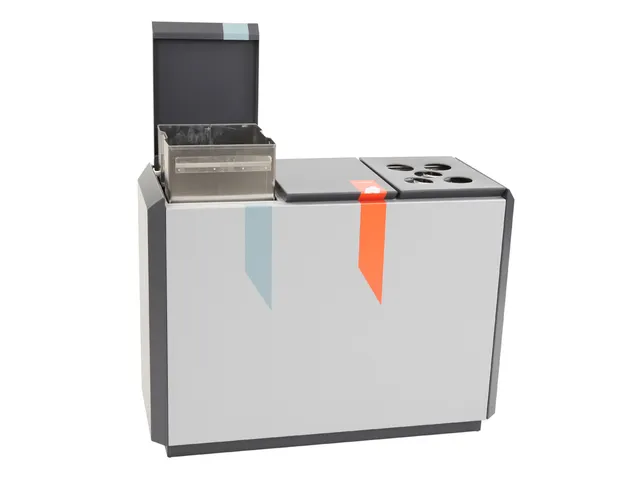 Recyclostar 3 Brandveilige Afvalscheidingsunit 165 Liter Bekerinzet