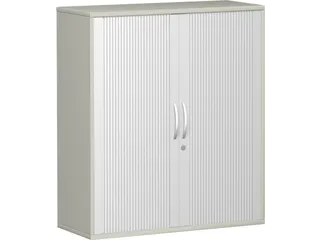 jaloeziedeurkast,HxBxD 1150x1000x430mm,decor romp lichtgrijs - 2