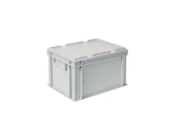Euronorm-stapelbak,m. isoleerbox,HxLxB 235x400x300mm,22,5/10,4l,PP