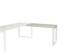 Domino Plus Aanbouw Hoogte Verstelbaar 1200x600mm Robson Eiken Wit