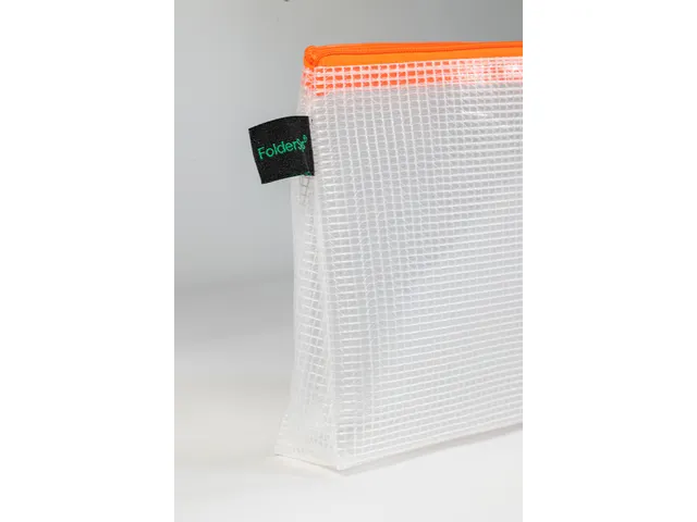 Pochette zip soufflet Foldersys EVA A6 orange