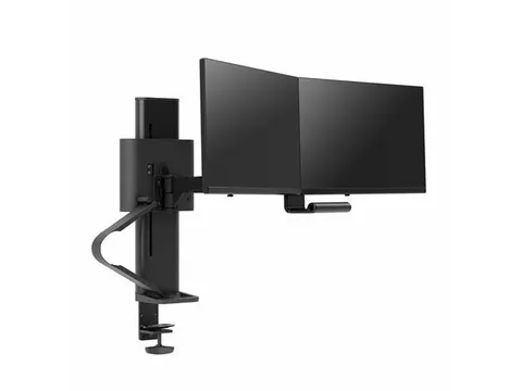 Ergotron Monitorarm 2 Schermen Tot 27 inch Trace Zwart