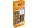 4-kleurenbalpen Leopard doos van 12 stuks assorti