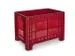 container met grote capaciteit,HxLxB 800x1200x800mm,535l,PE,rood