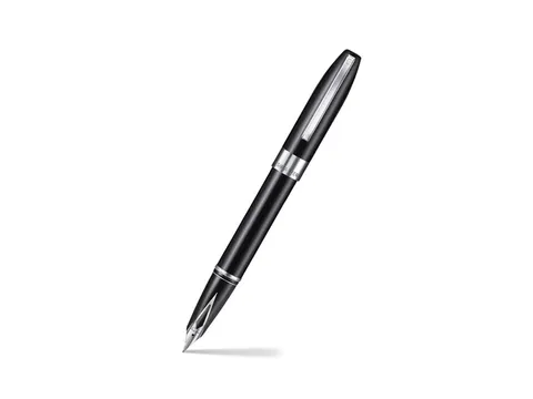 Vulpen Sheaffer Legacy 9064 black, chrome plated trims, broad