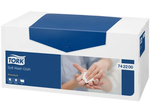 Tork 742200 Premium Zachte Wasdoek 1-laags Wit 30x32cm 1080 stuks