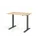 Elektrisch in hgte vst. zit-sta-bureau,HxBxD 700-1200x1200x800mm