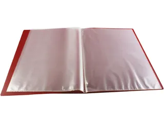 Showalbum Personaliseerbaar A4 10 Tassen Rood - 2