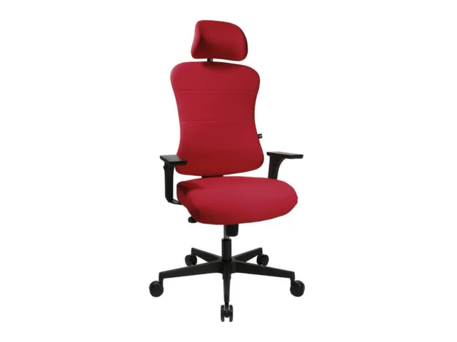 Topstar Bureaustoel Art Comfort met hoofdsteun Rood