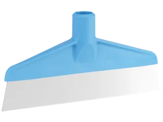 Vikan Hygiene Tafel- en Vloerschraper RVS Blad 245x70mm Blauw - 1