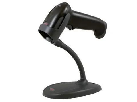 Honeywell Voyager 1250g Barcode scanner Zwart USB Kit Met Stand