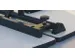 Table pliante modulable empilable HxlxP 740x140x700mm piètement noir