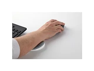 Ergonomische verschuifbare polssteun zilver - 3