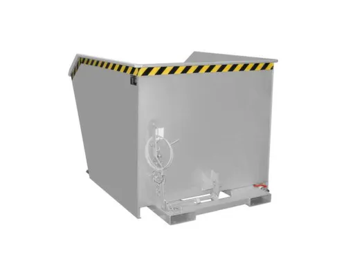 Kiepbak voor spaanders,HxLxB 1090x1640x1280mm,1,5m³,draagverm. 1500kg