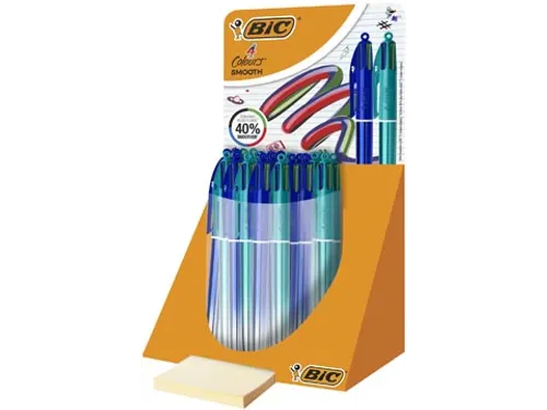 Smooth Gradiant 4-kleurenbalpen blauw groen 30 stuks