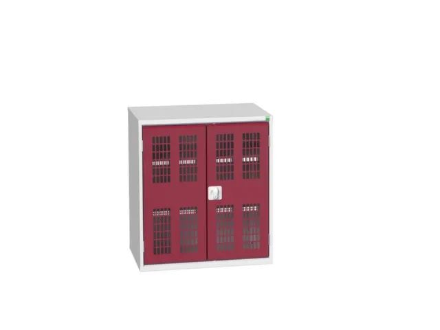 universele kast,HxBxD 900x800x550mm,2xStalen bodem,draaigrendelslot