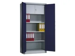 Documentenkluis 1950x930x500mm 3legborden Corpus Ral7021 Front Ral3003