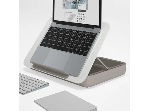 Laptopstandaard Addit Bento Toolbox 900 Wit