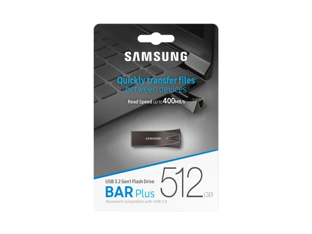 BAR Plus USB 3.2 Gen 1 Flash Drive 512GB