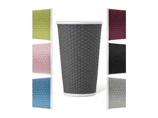 Beker porselein Les Artistes Paris 450ml met siliconen grip Grijs - 5