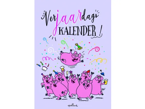 Calendrier anniversaire court Leo Immerzeel 21x30cm