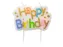 Kaarsje Happy 'Happy birthday' 10.5cm